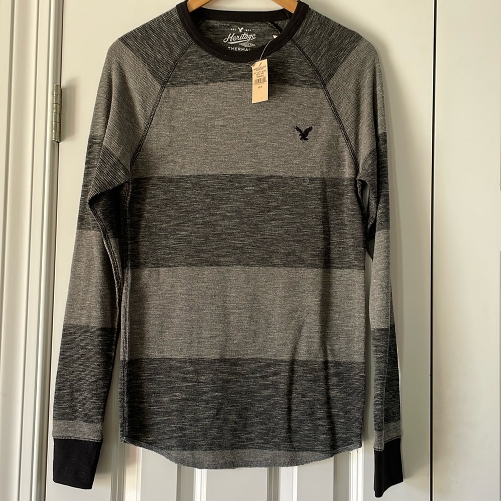 American Eagle Thermal Long-Sleeve T-Shirt